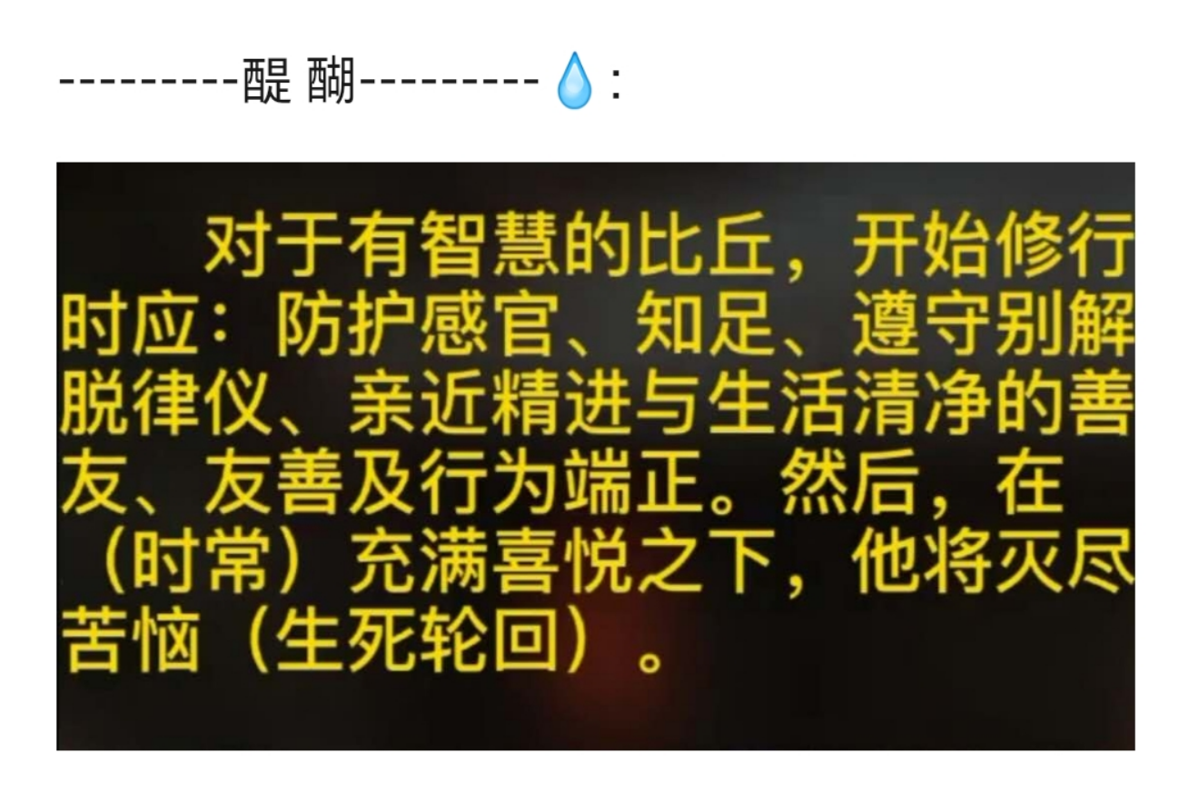 对于有智慧的比丘，开始修行时应：