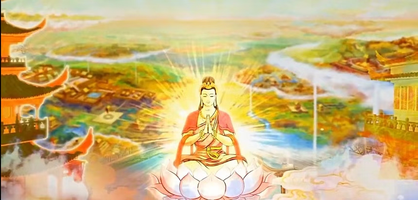 我们正在修习断烦恼，同时还要发大心大愿，希望证菩提