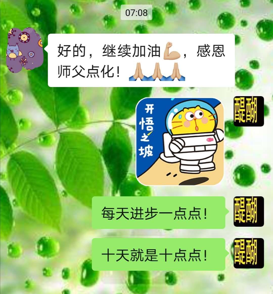 每天进步一点点，十天就是十点点