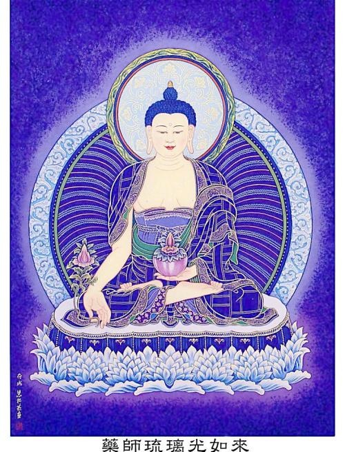 妈妈还说，之前地里都快悍死了，她念南无药师琉璃光如来圣号，后来下雨了，她说是她跟佛求来的