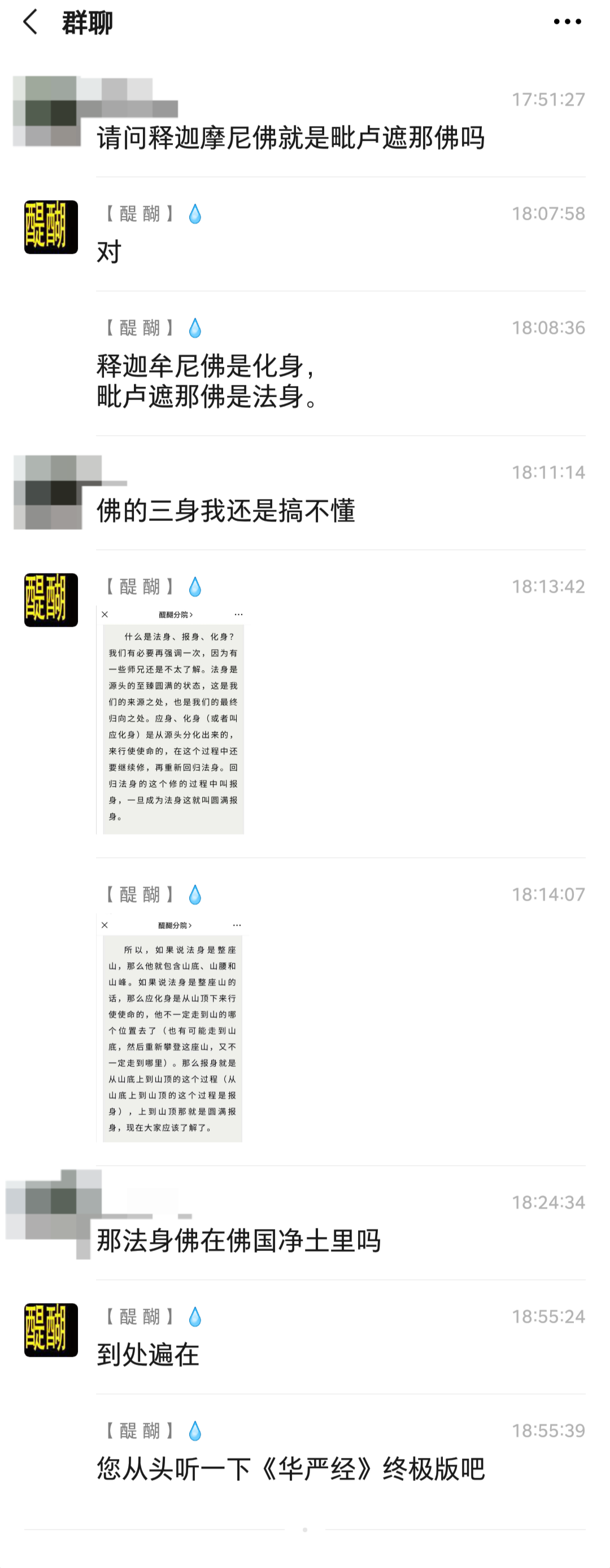 请问释迦摩尼佛就是毗卢遮那佛吗？法报化三身