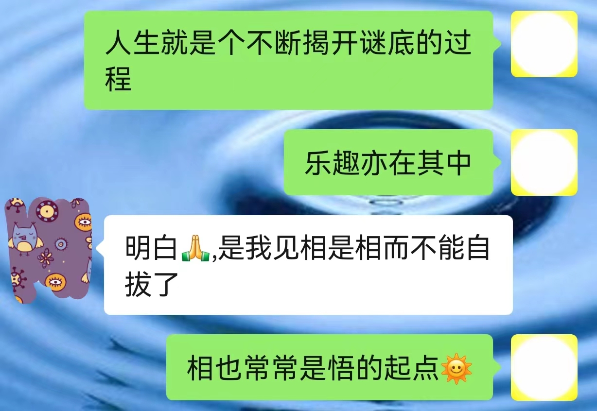人生就是个不断揭开谜底的过程